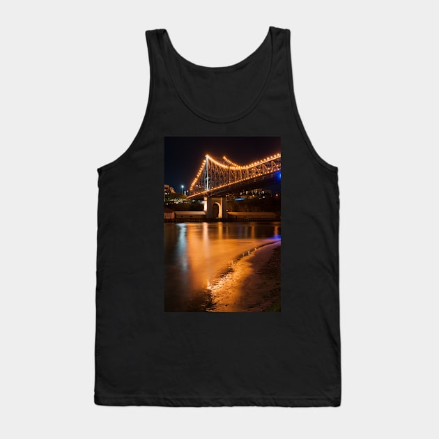 Story Bridge Glow Tank Top by krepsher